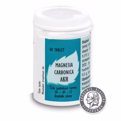 Radim Bakeš Galenická laboratoř Ostrava AKH Magnesia carbonica 60 tabliet