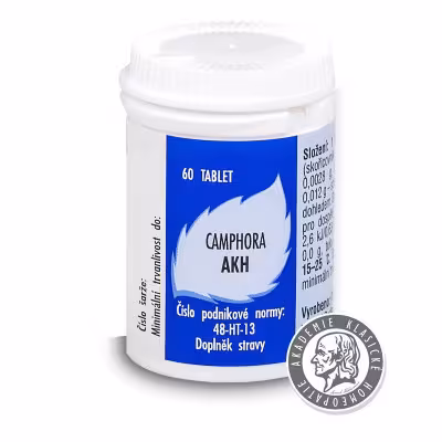 Radim Bakeš Galenická laboratoř Ostrava AKH Camphora 60 tabliet