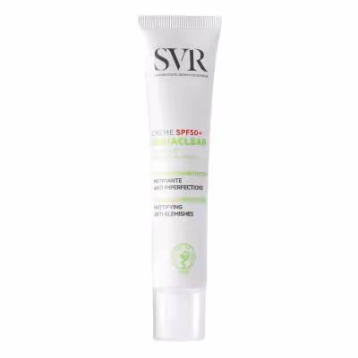 SVR Sebiaclear Mat+Pores matujúci fluid na reguláciu kožného mazu Sebum-Regulating Anti-Enlarged-Pore Mattifying Care 40 ml