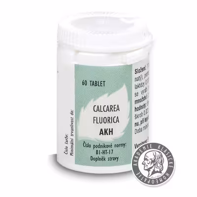 Radim Bakeš Galenická laboratoř Ostrava AKH Calcarea fluorica 60 tabliet