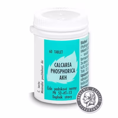Radim Bakeš Galenická laboratoř Ostrava AKH Calcarea phosphorica 60 tabliet
