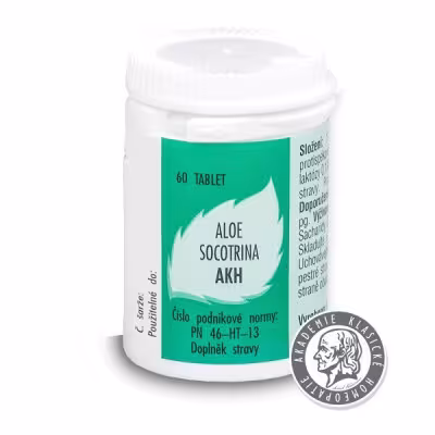 Radim Bakeš Galenická laboratoř Ostrava AKH Aloe socotrina 60 tablet