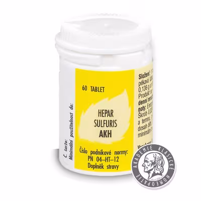 AKH Hepar sulfuris 60 tablet