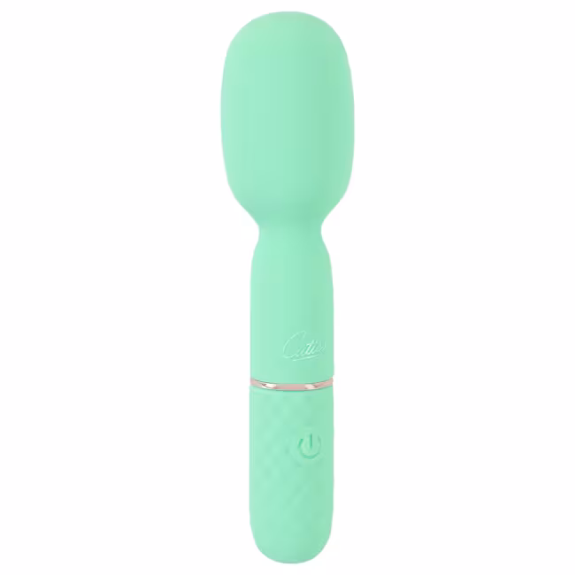 Cuties - mini masážny vibrátor - mentolová