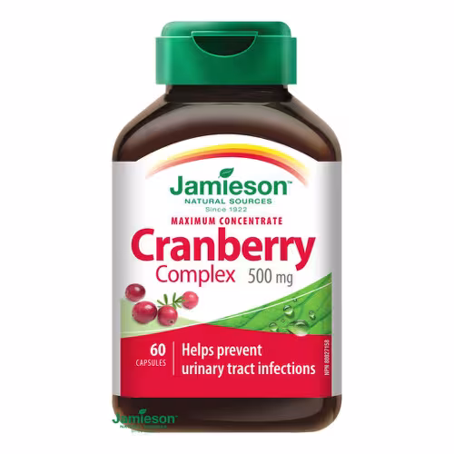 JAMIESON Brusnice - komplex 500 mg 60 kapsúl