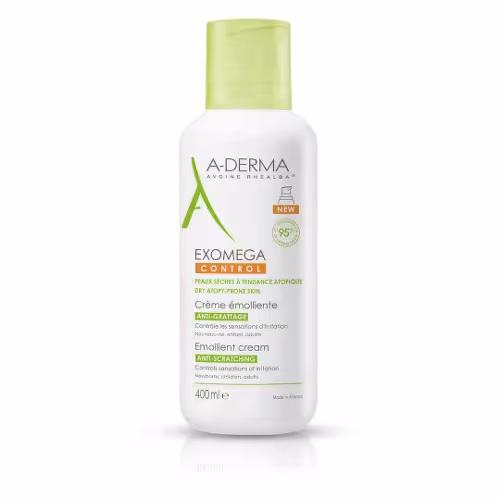 A-DERMA Exomega Control emolienčný krém na atopickú kožu 400 ml