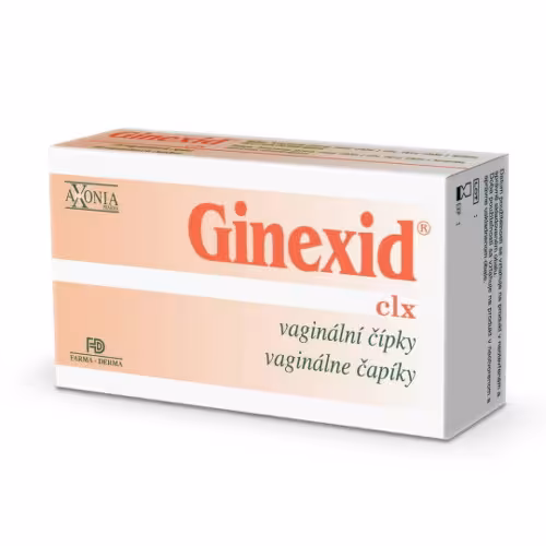 GINEXID vaginálne čapíky 10 x 2g