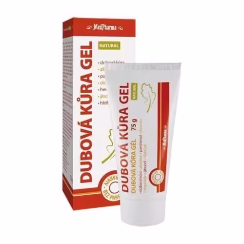 MEDPHARMA Dubová kôra gél natural 75 g