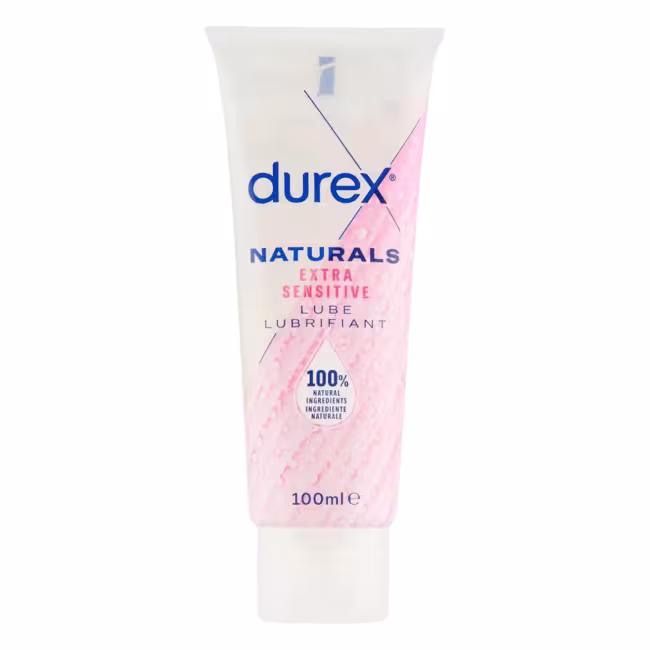 Durex Naturals - extra citlivý lubrikačný gél (100 ml)