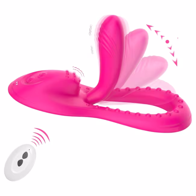 Mroow - flexibilný vankúšový vibrátor (ružový)