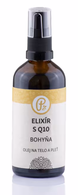 PANAKEIA ELIXÍR BOHYŇA s Q10 – telový olej na telo a pleť 100ml