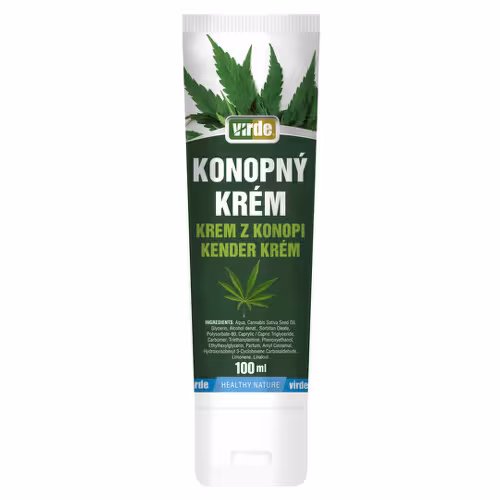 VIRDE Konopný krém rýchla úľava a uvoľnenie 100 ml