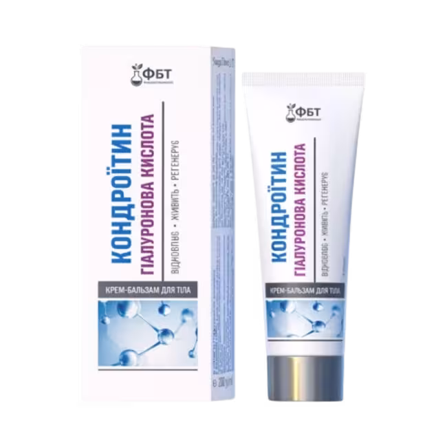 Telový krém-balzam s chondroitínom a kyselinou hyalurónovou – 75 ml – FBT