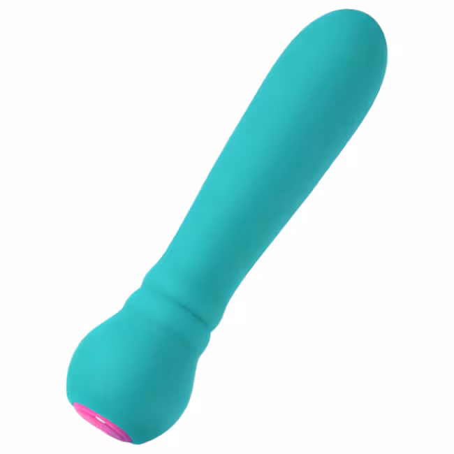 FemmeFunn - mini vibrátor - nabíjateľný, vodeodolný - tyrkysový