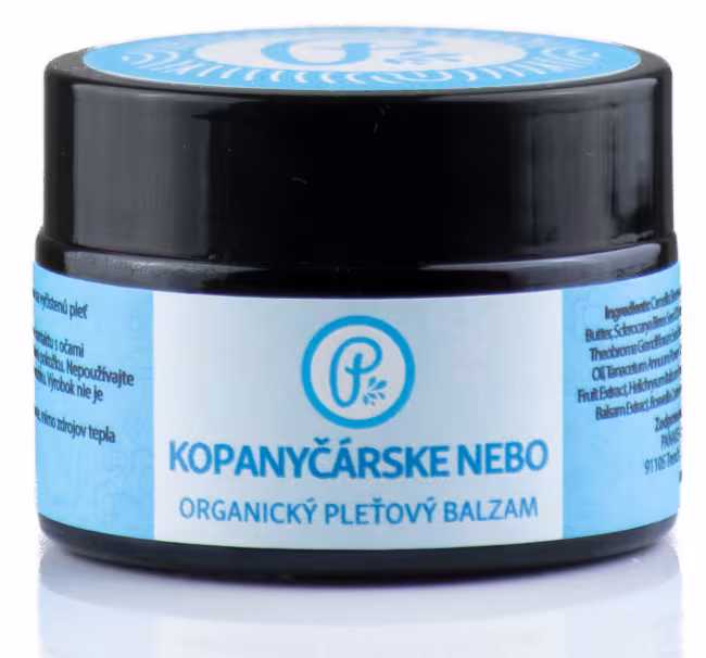 PANAKEIA KOPANYČÁRSKE NEBO – organický luxusný pleťový balzam 30,15ml Objem: 30ml