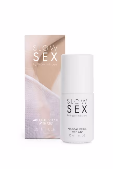 Bijoux Indiscrets Slow Sex Arousal Sex Oil with CBD 30ml