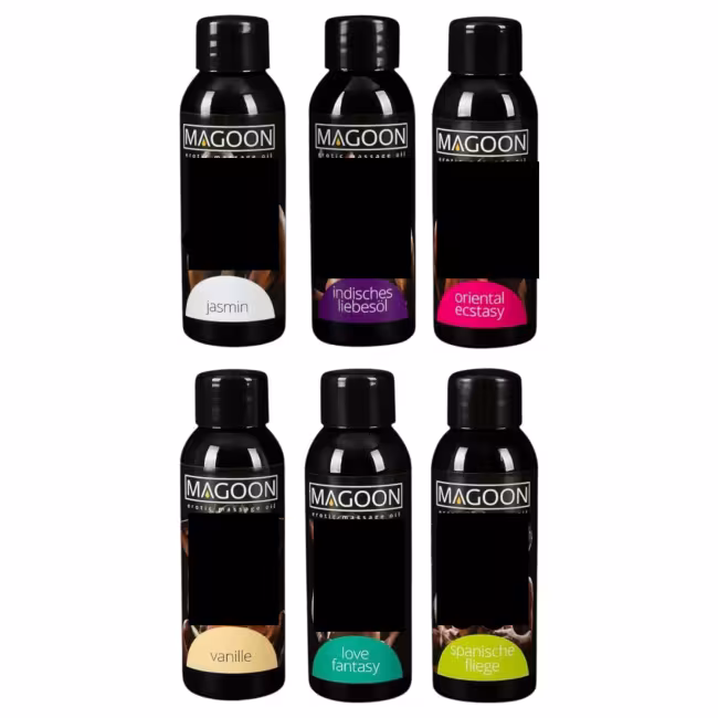 Magoon - masážny olej set (6x50 ml)