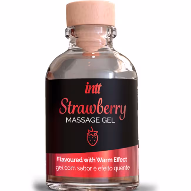intt Strawberry Kissable Massage Gel 30 ml