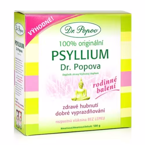 DR. POPOV Psyllium 500 g