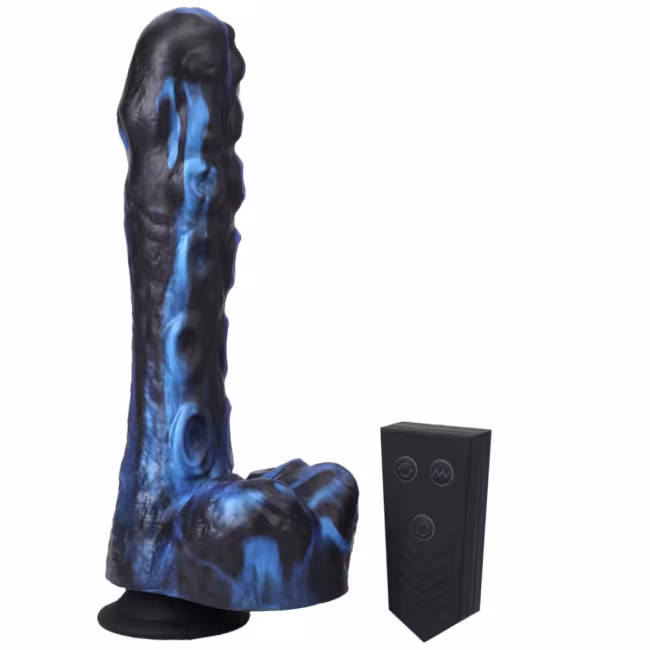 Doc Johnson Tendril Thruster Mini Fuck Machine Blue-Black