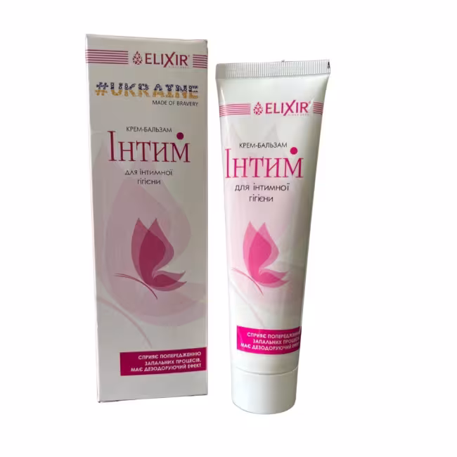 Krém - lubrikant + balzam na intímnu hygienu - Elixir - 75 ml