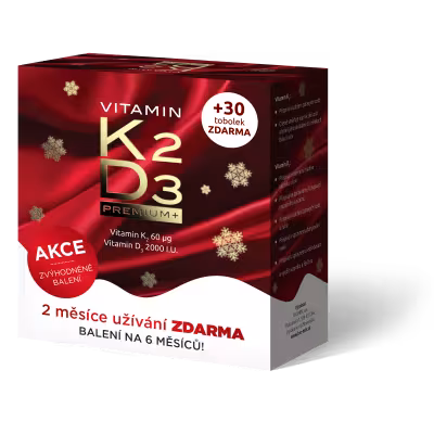 Biomin Vitamin K2+D3 2000 I.U. Premium 60 + 30 tabliet