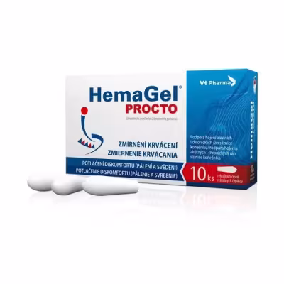  HemaGel PROCTO čapík rektálny 1x10 ks