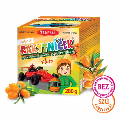 RAKYTNÍČEK želatinky AUTA 140 ks