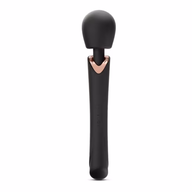 CRUSHIOUS HOLLY RECHARGEABLE WAND MASSAGER BLACK