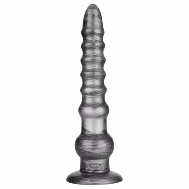 Lovetoy King Sized - extra veľký vibrátor - 32 cm - sivý