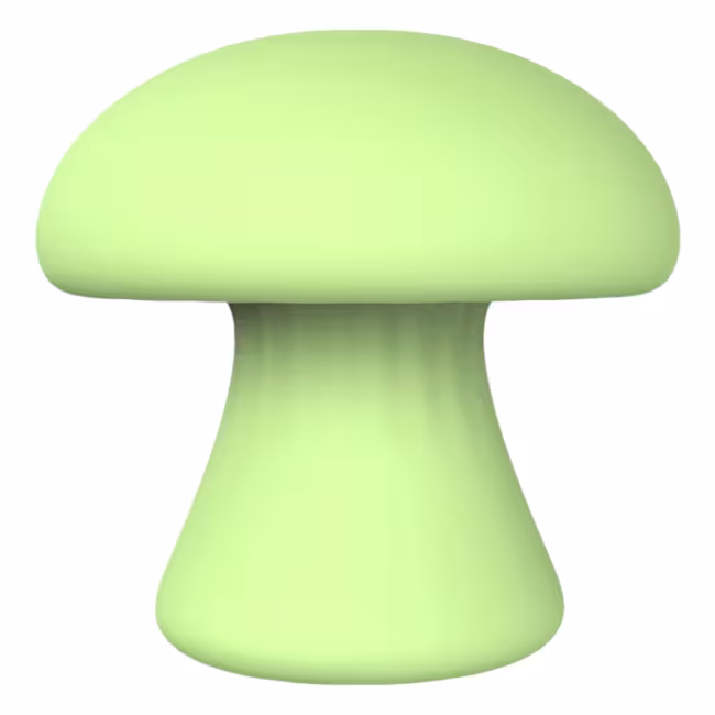 Magic Mushroom - akumulátorový masér na tvár (zelený)