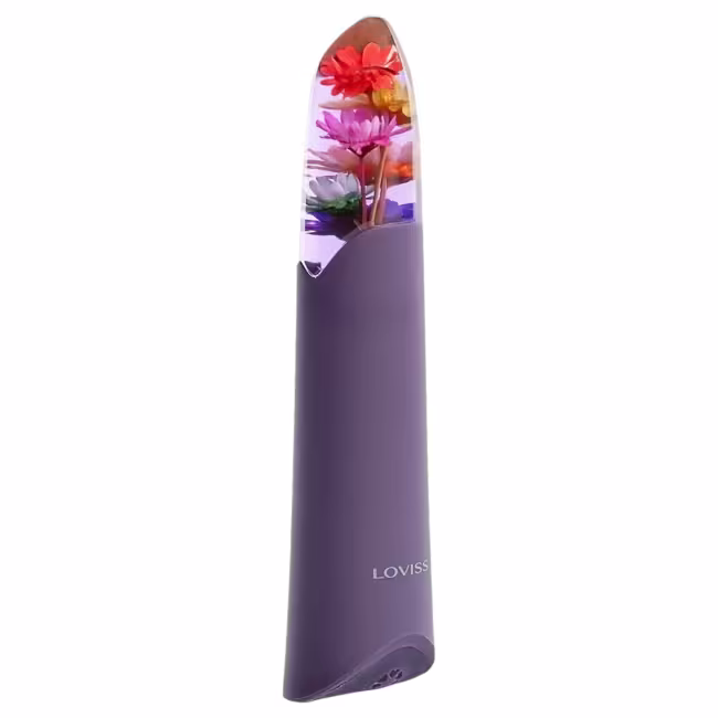 LOVISS Flower - mini tyčový vibrátor (fialový)