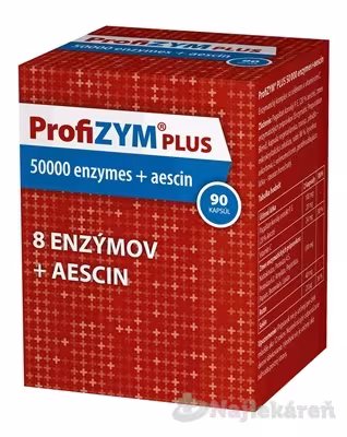 Biomedica ProfiZYM PLUS 50000 Enzymes + Aescin kapsuly 90 ks