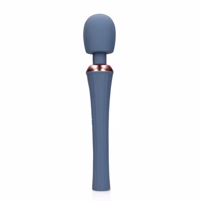 Loveline Powerful Wand Vibrator with Still Handle - Blue Nova