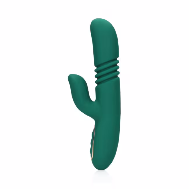 Loveline Thrusting and Warming Rabbit Vibrator - Ancient Sea