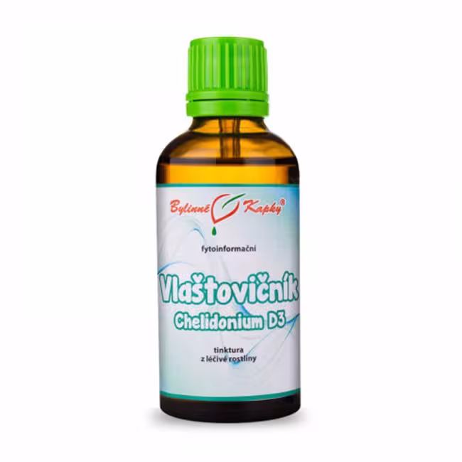 Lastovičník D3 Bylinné kvapky, 50 ml