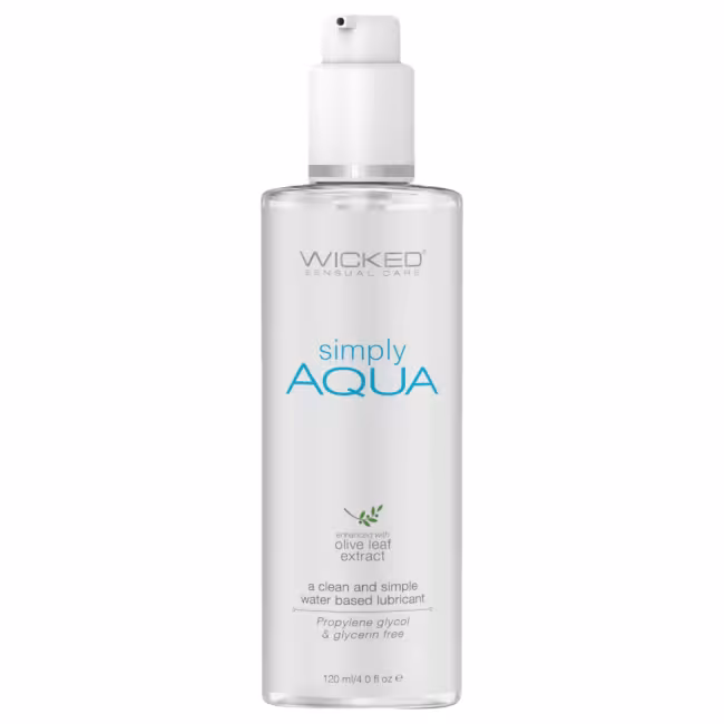 Wicked Simple Aqua - 100 % vegánsky lubrikant (120 ml)