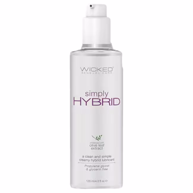Wicked Simply Hybrid - lubrikačný gél na vodnej a silikónovej báze - 120ml