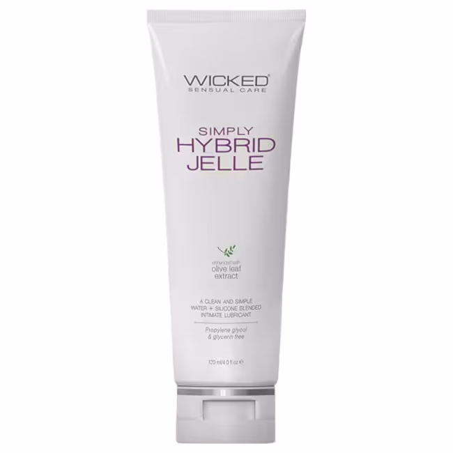 Wicked Simply Hybrid Jelle - lubrikant na vodnej a silikónovej báze - 120ml