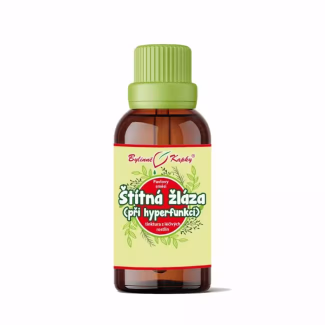 Štítna žľaza hyperfunkcia 50 ml