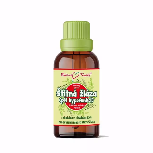Štítna žľaza hypofunkcia 50 ml