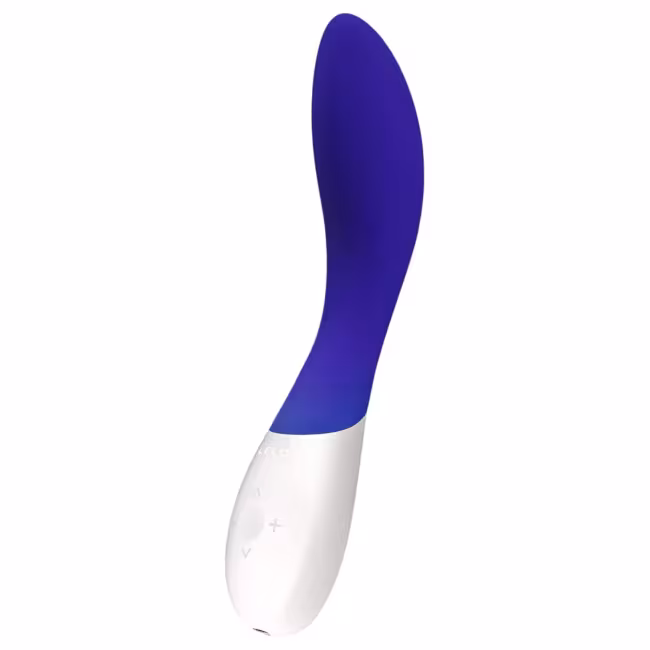 LELO Mona Wave - vibrátor na bod G - vodotesný - modrý