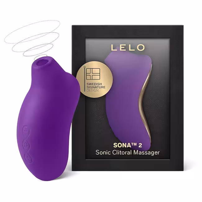 LELO Sona 2 - stimulátor klitorisu s vlnami - fialový