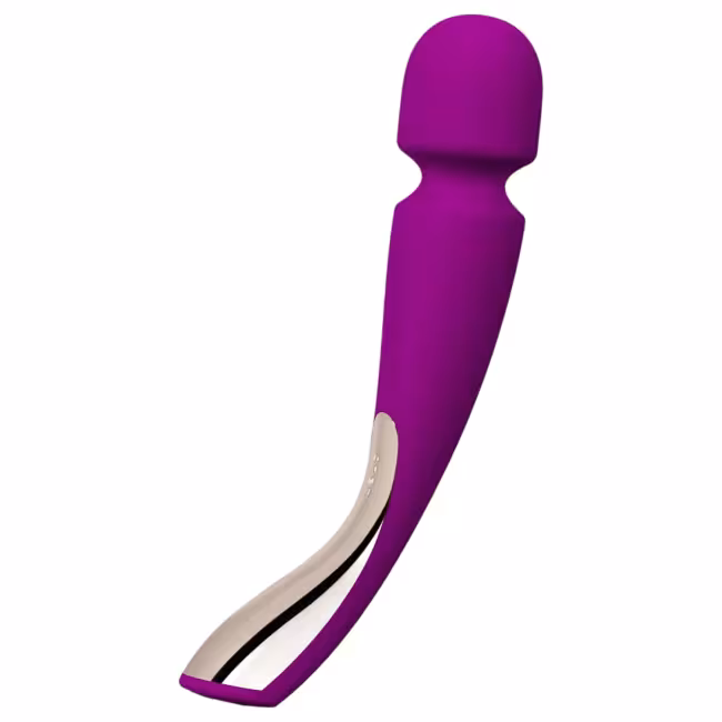 LELO - masážny vibrátor - stredný, nabíjateľný - fialový