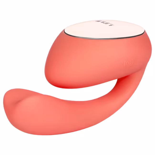 LELO Ida Wave - vibrátor s aplikáciou s vibračným a rotačným pohybom (korálový)