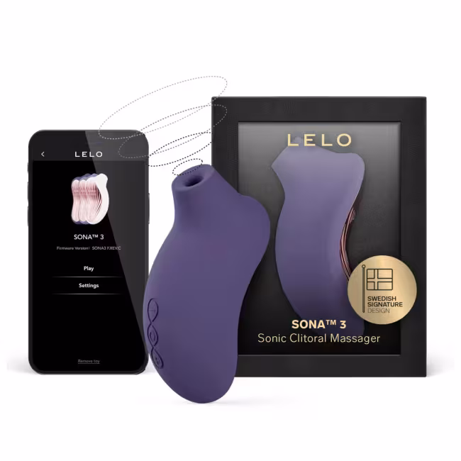 LELO Sona 3 - pulzačný stimulátor klitorisu - fialový