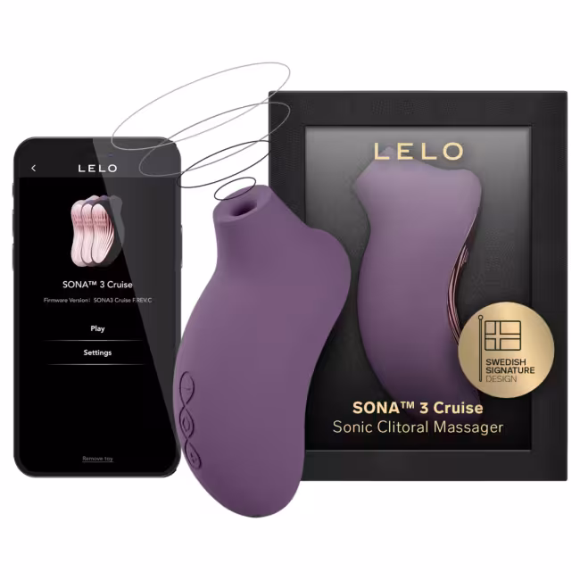 LELO Sona 3 Cruise - stimulátor klitorisu na vlny - fialový