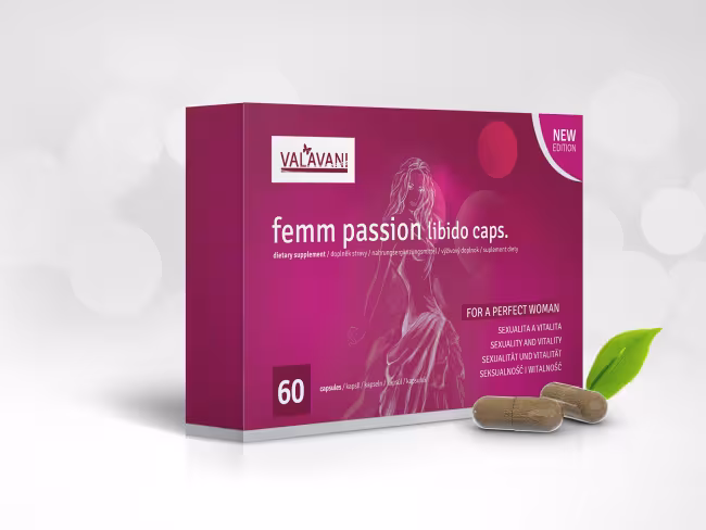 VALAVANI Femm Passion libido 60 kapsúl na zvýšenie libida pre ženy