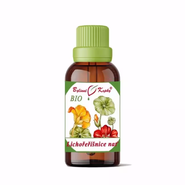 Kapucínka kvitnúca vňať BIO 50 ml
