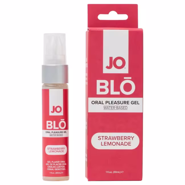 System JO BLO - ochutený orálny gél, jahodovo-citrónová limonáda (30 ml)